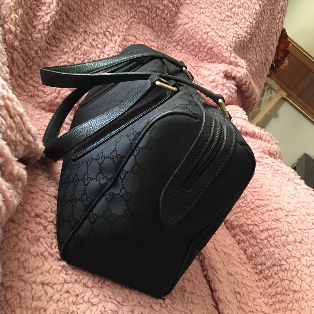 Gucci canvas handbag